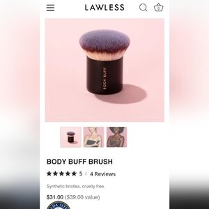 LAWLESS Body Buff Brush